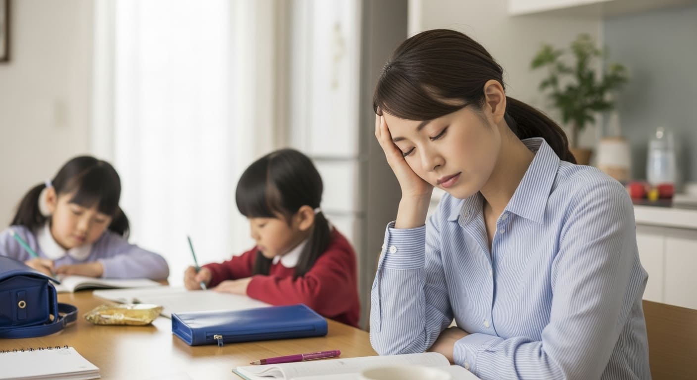 ワーママの小学生育児の負担を半分に減らす具体策